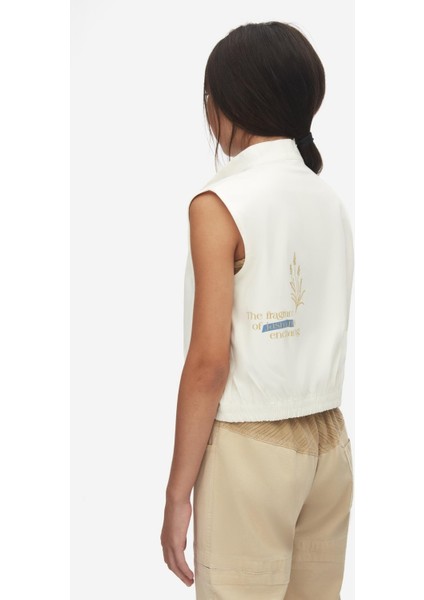 Kız Çocuk Naturally Yelek 8-14 Yaş Ekru fiyatları