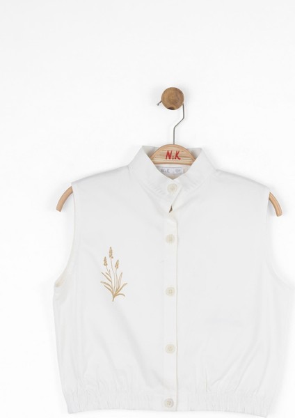 Kız Çocuk Naturally Yelek 8-14 Yaş Ekru modelleri