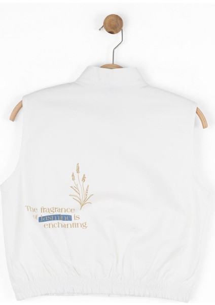 Kız Çocuk Naturally Yelek 8-14 Yaş Ekru fırsatları