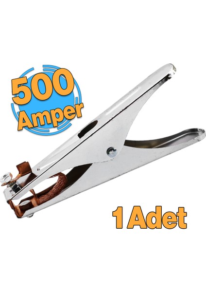 500 Amper Elektrod Kaynak Bakır Destekli Kaynakçı Pense Kaynak Şase Pensesi 1 Adet Tek