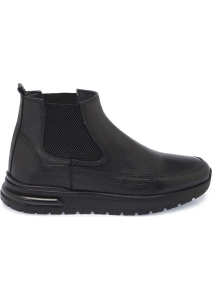 Siyah Hakiki Deri Erkek Casual Bot - E24K1BT57029-A41 modelleri