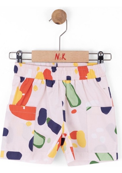 Kız Bebek Clown Şort 1-4 Yaş Coral fiyatları