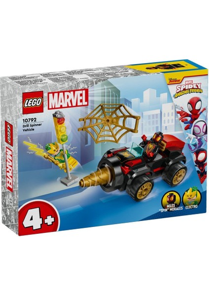 10792 LEGO Marvel Spidey - Spidey Drill Spinner 58 Parça +4 Yaş