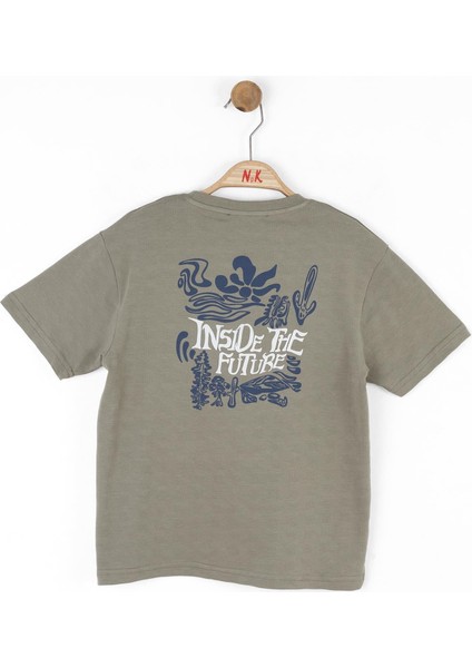 Erkek Çocuk Inside Tshirt 4-8 Yaş Haki fırsatları