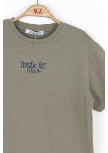 Erkek Çocuk Inside Tshirt 4-8 Yaş Haki indirimleri