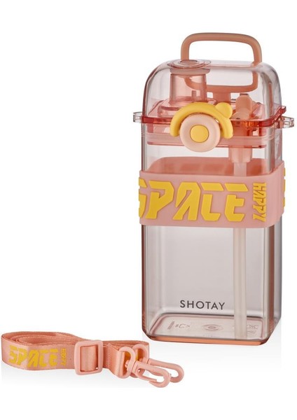Su Matarası Space Tritan Pembe 500ML