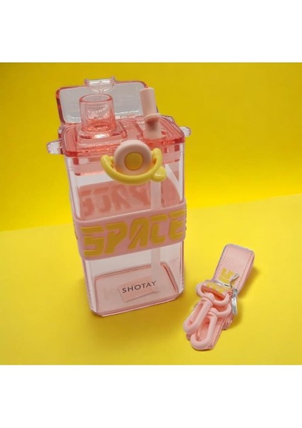 Su Matarası Space Tritan Pembe 500ML