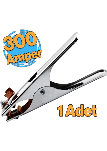 300 Amper Elektrod Kaynak Bakır Destekli Kaynakçı Pense Kaynak Şase Pensesi 1 Adet Tek