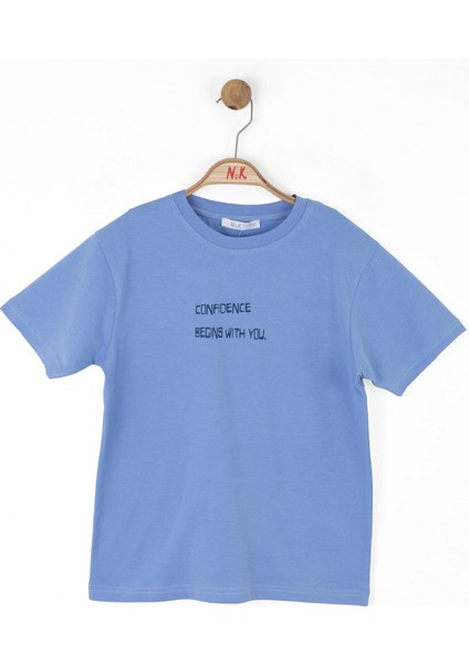 Erkek Çocuk Mare Tshirt 4-8 Yaş Mavi modelleri