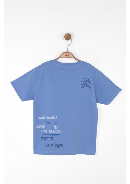 Erkek Çocuk Mare Tshirt 4-8 Yaş Mavi fırsatları