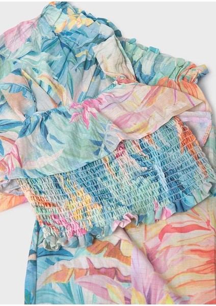 Mayoral Kız Çocuk Baskılı Pantolonlu Takım 10-14 Yaş Pembe fırsatları