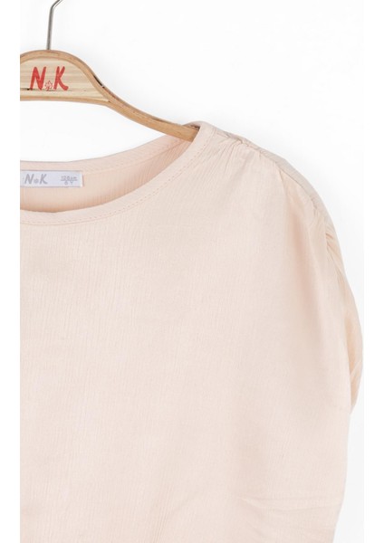 Kız Çocuk Mallorca Bluz 8-14 Yaş Somon modelleri