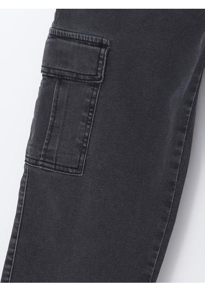 Beli Lastikli Erkek Çocuk Kargo Jean Pantolon fırsatları