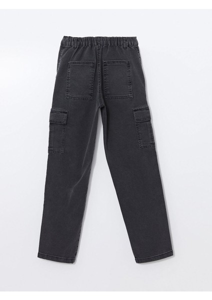 Beli Lastikli Erkek Çocuk Kargo Jean Pantolon indirimleri