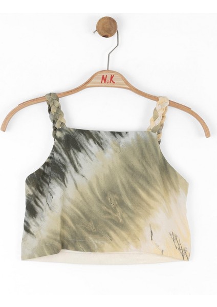 Kız Çocuk Batik Crop 8-14 Yaş Haki fiyatları