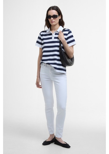Ashbourne Çizgili Polo Yaka NY73 Navy Stripe modelleri