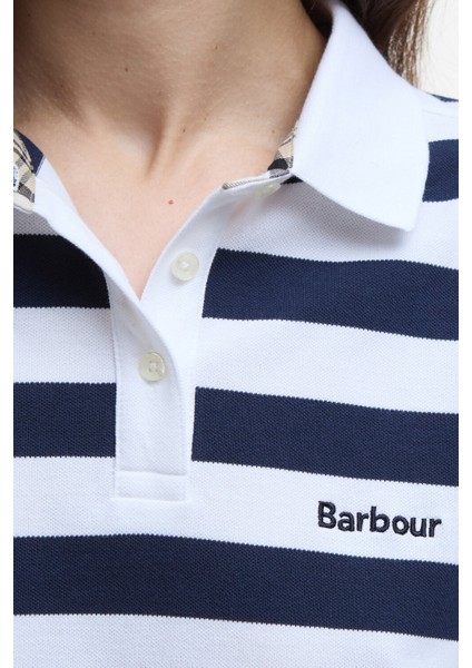 Ashbourne Çizgili Polo Yaka NY73 Navy Stripe indirimleri