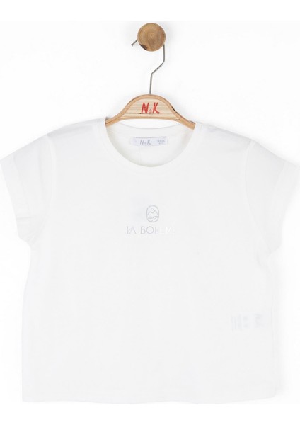 Kız Çocuk Labohemetshirt 8-14 Yaş Gümüş