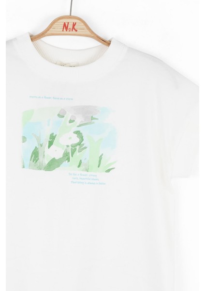 Nk Kız Çocuk Roots Tshirt 8-14 Yaş Mint