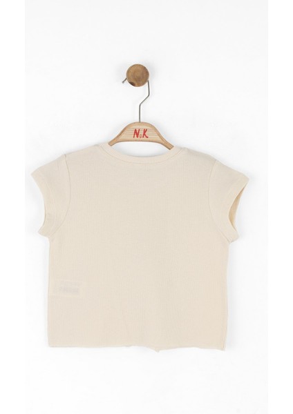 Kız Çocuk Whısper Tshırt 4-8yaş Krem modelleri