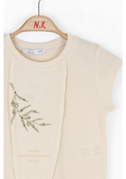 Kız Çocuk Whısper Tshırt 4-8yaş Krem fırsatları