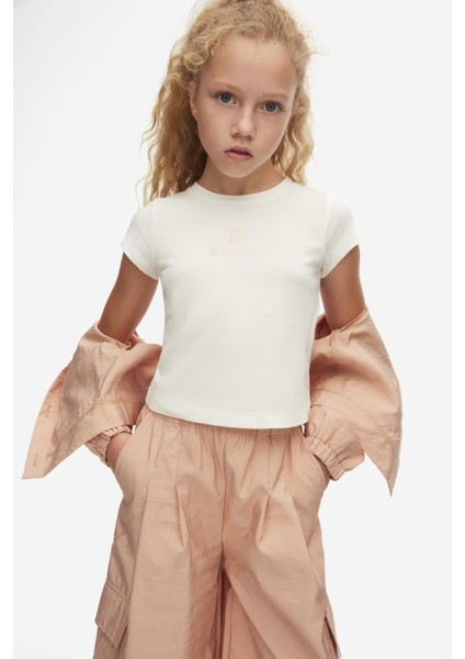 Kız Çocuk Labohemetshirt 8-14 Yaş Pudra