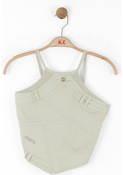 Kız Çocuk Parçalı Crop 10-16 Yaş Yeşil fiyatları