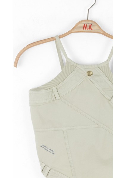 Kız Çocuk Parçalı Crop 10-16 Yaş Yeşil modelleri