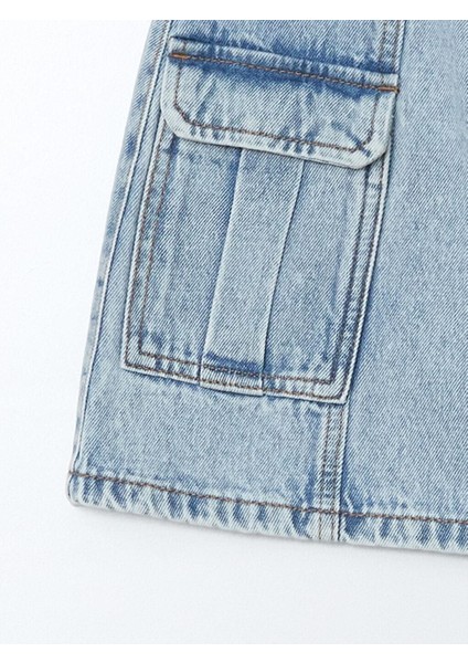 Kız Çocuk Kargo Jean Etek fiyatları