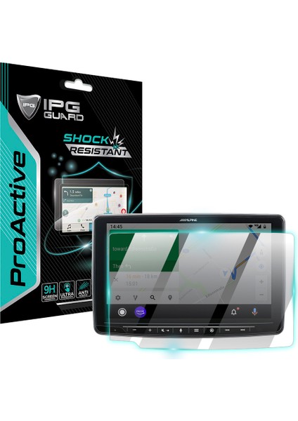 Alpine INE-F904D / INE-F904DC Görüntü Sistemleri Için 9h Nano Ipg Proactive Ekran Koruyucu