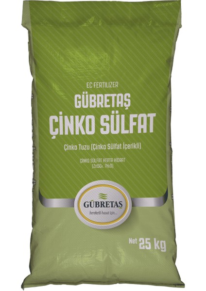 - Çinko Sülfat 25 kg