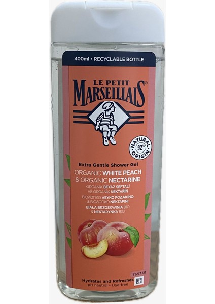 Beyaz Şeftali ve Nektarin 400 ml Duş Jeli