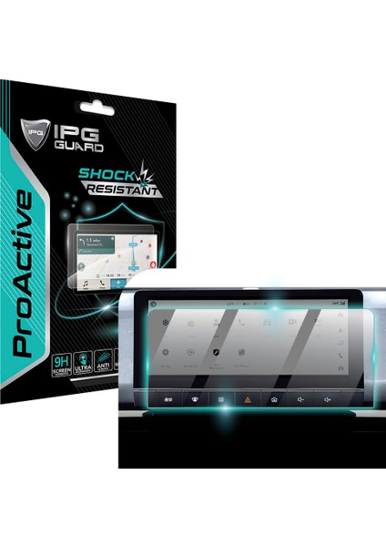 2023 Mg 4 10.25 Inch Navigasyon Için 9h Nano Ipg Proactive Ekran Koruyucu, Pürüzsüz Cam Bitiş