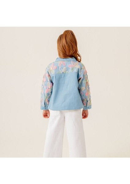 Çiçek Garnili Ceket Tshirt Takım fiyatları