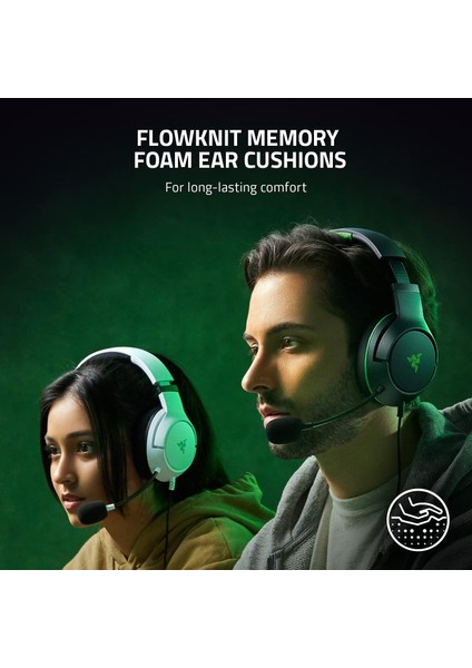 Razer Kaira x - Xbox Series X|s Için Kablolu Oyun Kulaklığı (Triforce 50MM Sürücü, Hyperclear Kardioid Mikrofon, Dahili Kontroller, Çapraz Platform Uyumluluk) Mavi