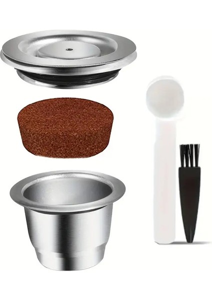 Nespresso Doldurulabilir Çelik Kahve Kapsülü ( Yıkayıp Tekrar Kullanabilirsiniz. )