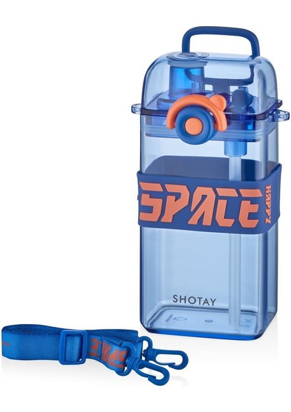 Su Matarası Space Tritan Mavi 500ML