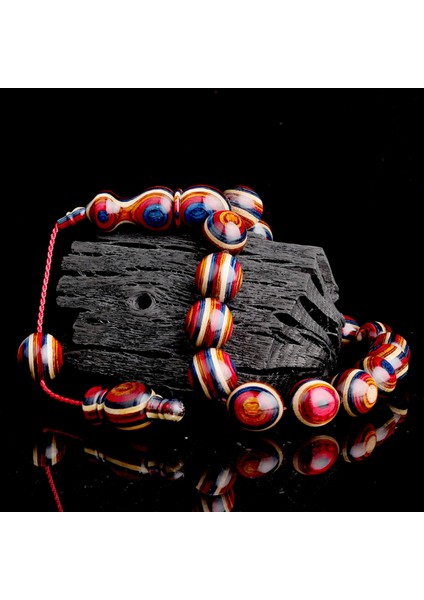 Sistemli Kâfur Ağacı 17'li Efe Maskot Model Tesbih fiyatları