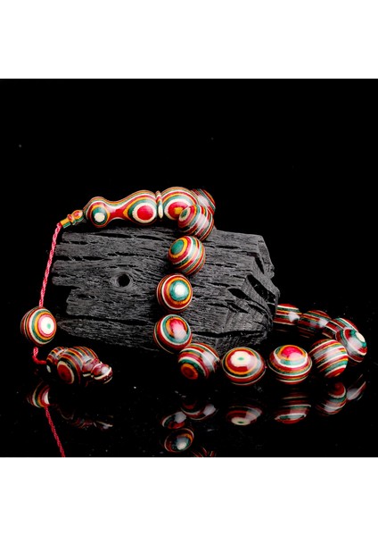 Sistemli Kâfur Ağacı 17'li Efe Maskot Model Tesbih fiyatları