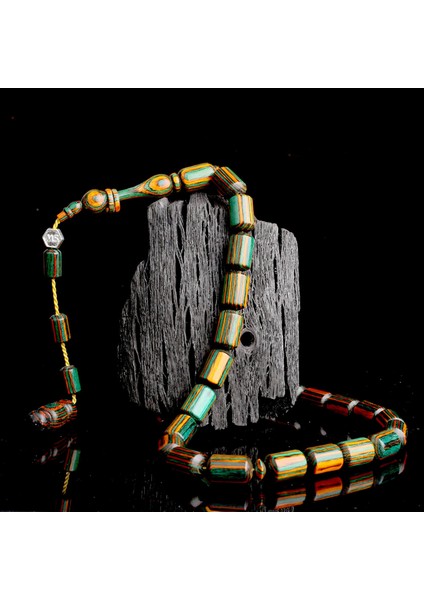 Kapsül Kesim Sistemli Kâfur Ağacı Model Tesbih