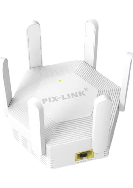 Pıx-Lınk PL-8260 2.4ghz 300MBPS 1xwan/lan Port 6 Anten Repeater+Ap Kablosuz Menzil Genişletici
