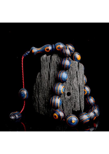 Sistemli Kâfur Ağacı 17'li Efe Maskot Model Tesbih