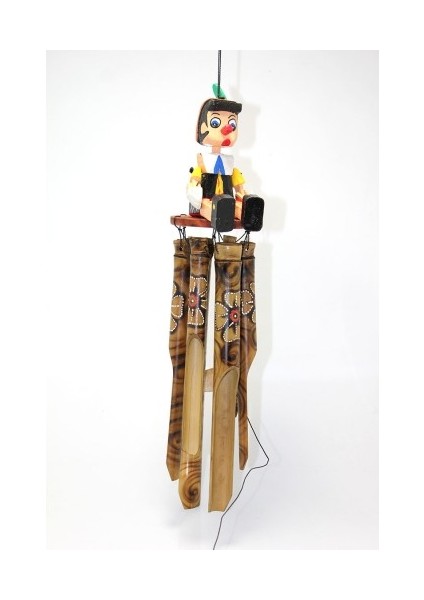 Herseyevinizde Pinokyolu Bambu Çan 60 cm