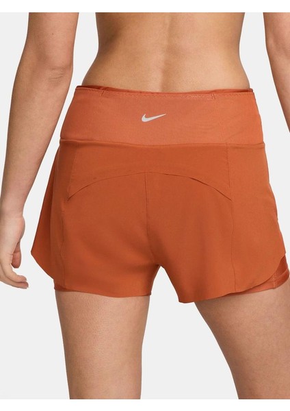 Swift Dri-Fit Kadın Turuncu Koşu Şortu