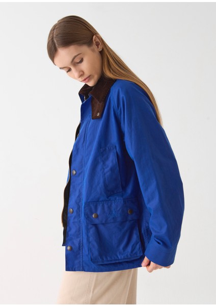 Barn Yağlı Ceket(Ege Mavisi/ Barn Wax Jacket (Aegean Blue)/ Barn Waxed Cotton Jacket fiyatları