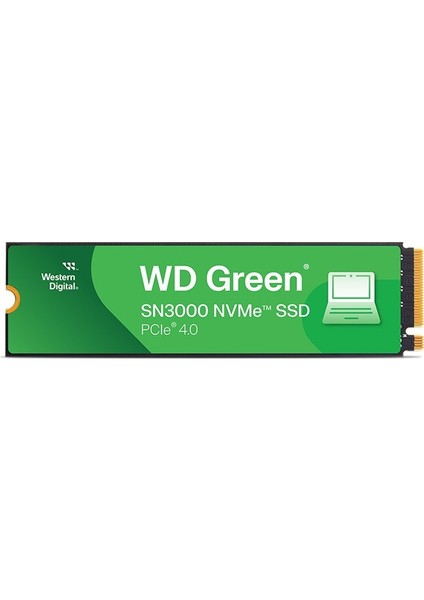 Green SN3000 1tb Okuma 5000MB/S / Yazma 4200MB/S Pcıe Gen4 Nvme SSD WDS100T4G0E fiyatları