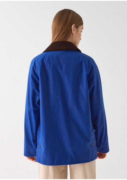 Barn Yağlı Ceket(Ege Mavisi/ Barn Wax Jacket (Aegean Blue)/ Barn Waxed Cotton Jacket indirimleri