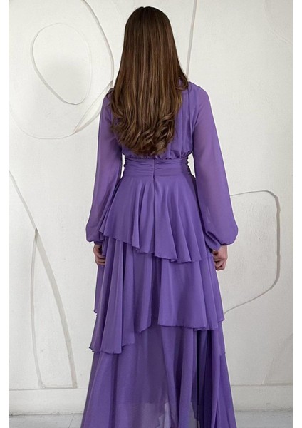 Dik Yaka Bel Detaylı Elbise fırsatları