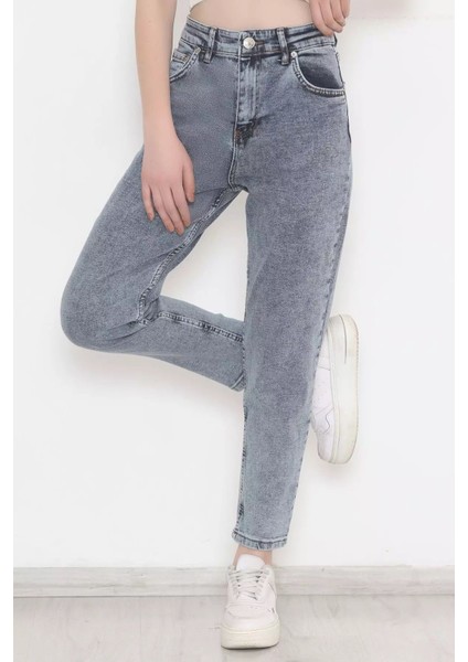 Penolope Kadın Kar Yıkama Mom Boyfriend Jean fiyatları