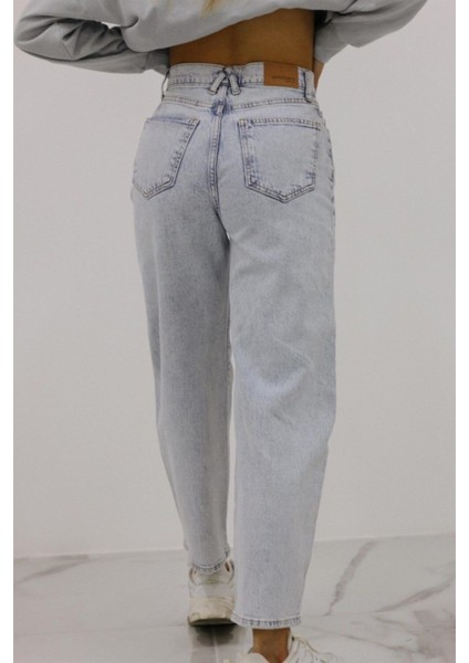 Penolope Kadın Kadın Mavi Kar Yıkama Trikot Jean modelleri